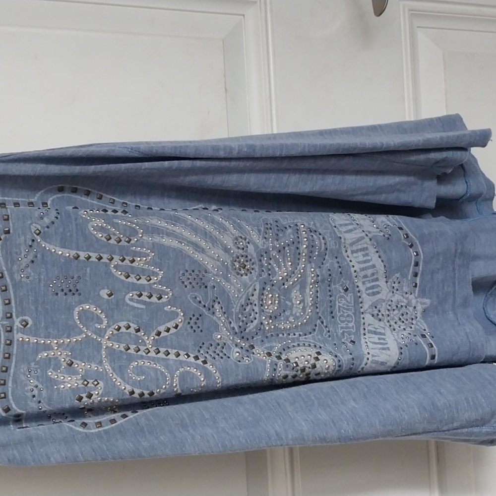 Local Tank M-XL Sequined Motorcycle Vintage Original
